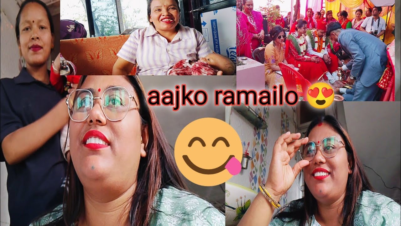 Aaja vauju saga ramailo gardai ❤️❤️ and biha maa gaiyo ❤❤❤❤❤