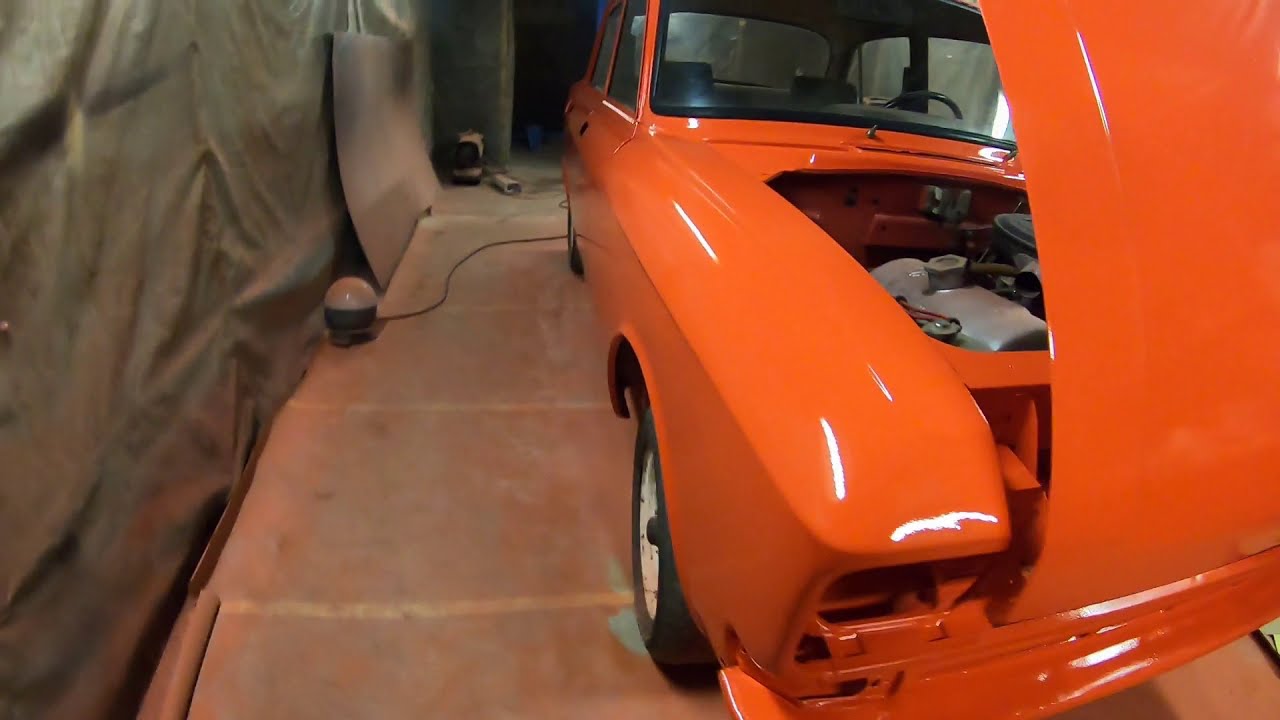 Moskvich (AZLK) 2140 rust repair part 5. PAINT