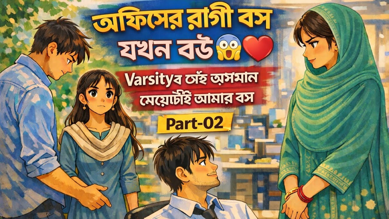 অফিসের রাগী বস যখন বউ 😱❤️ | University তে  অপমান করা মেয়েটিই আমার বস | Part-02