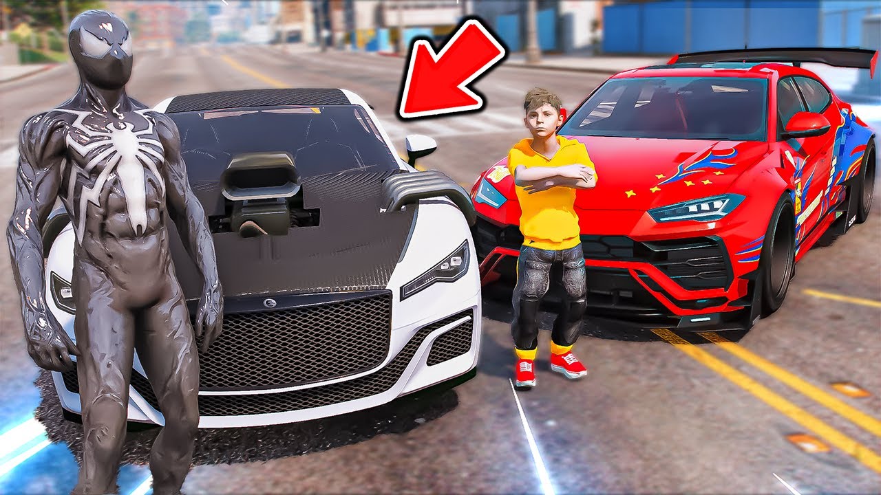 سيارة سباديرمان الشرير😱🔥!! | فلم قراند