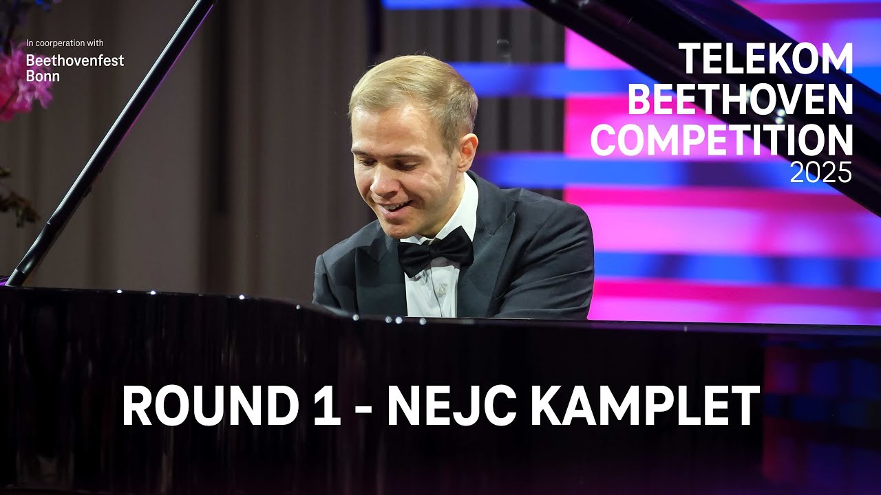 Telekom Beethoven Competition | Round 1 with Nejc Kamplet