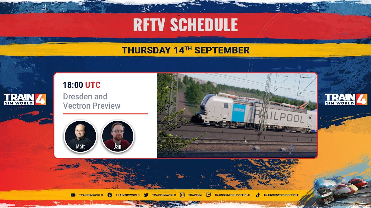 Train Sim World 4: Vectron & Nahverkehr Dresden Upgrade Preview