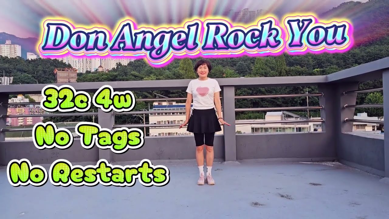 Don Angel Rock You라인댄스/돈 엔젤 락유/lmprover/중년다이어트댄스#건강댄스
