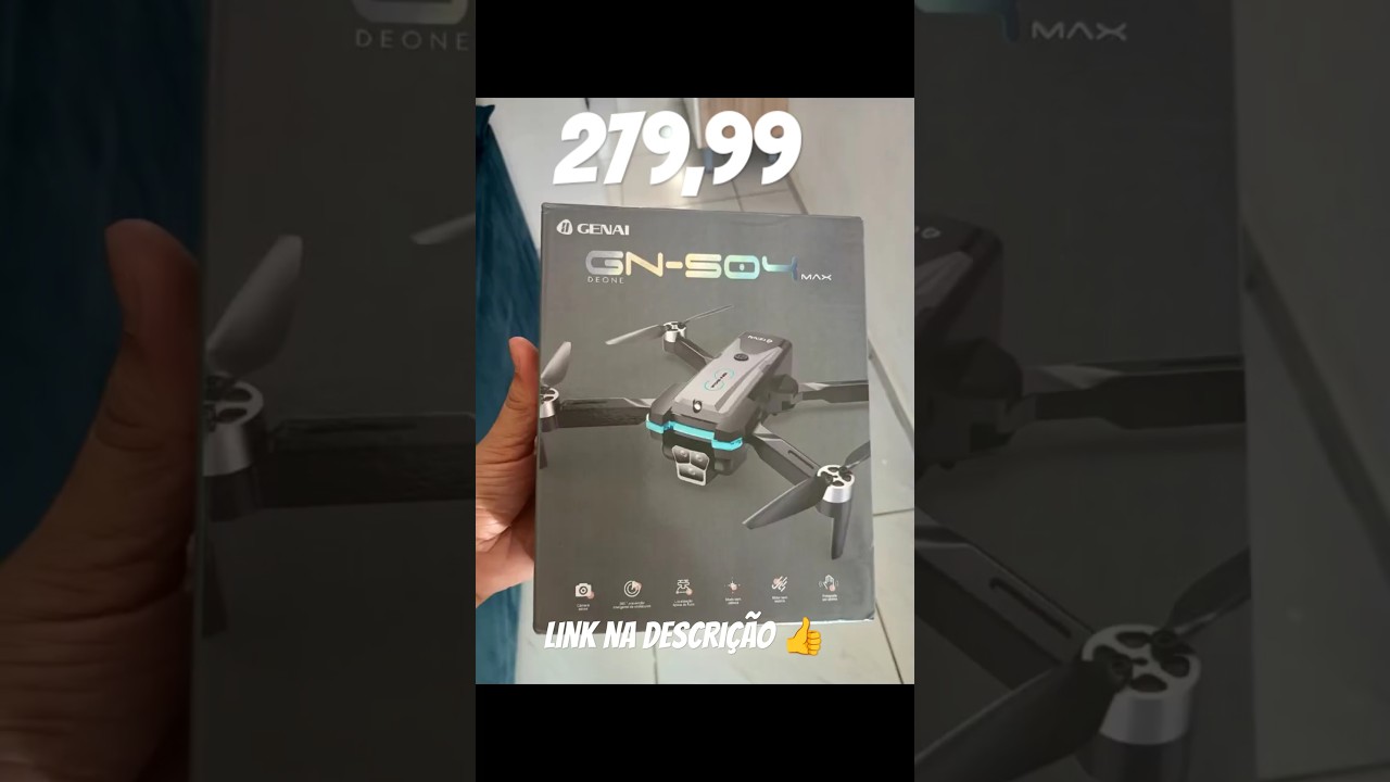 Recebi meu Drone S8s pro Max da shopee