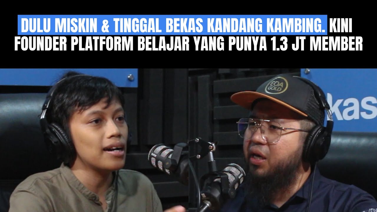 KISAH ANAK PENJUAL GORENGAN LULUSAN S2 SKOTLANDIA, KINI PUNYA PERUSAHAAN PENGEMBANGAN KARIR - Angga