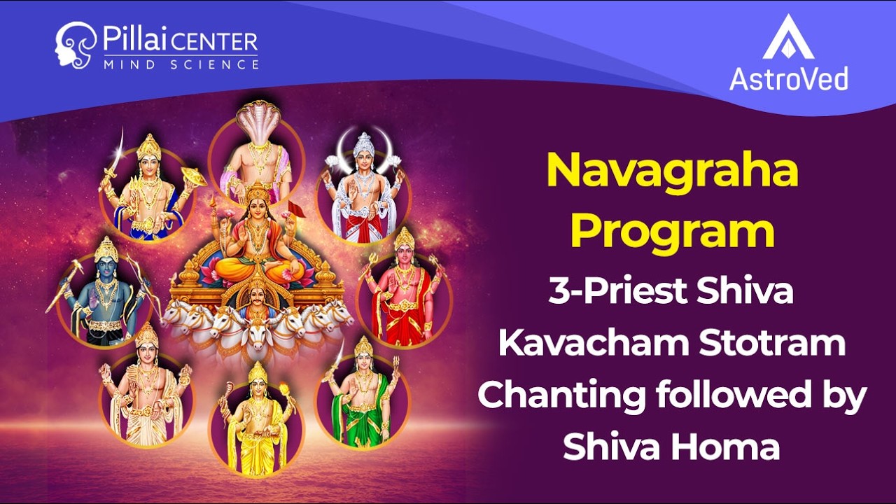 3 priest Shiva Kavacham Stotram Chanting followed by Shiva Homa - 22/02/26