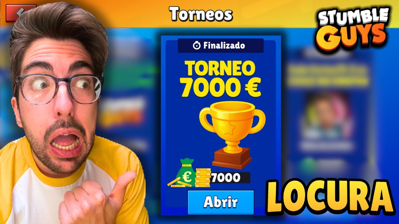 STUMBLE GUYS ANUNCIA un TORNEO de 7000 € 💸 ¡ENTRENO para GANAR! 🔥