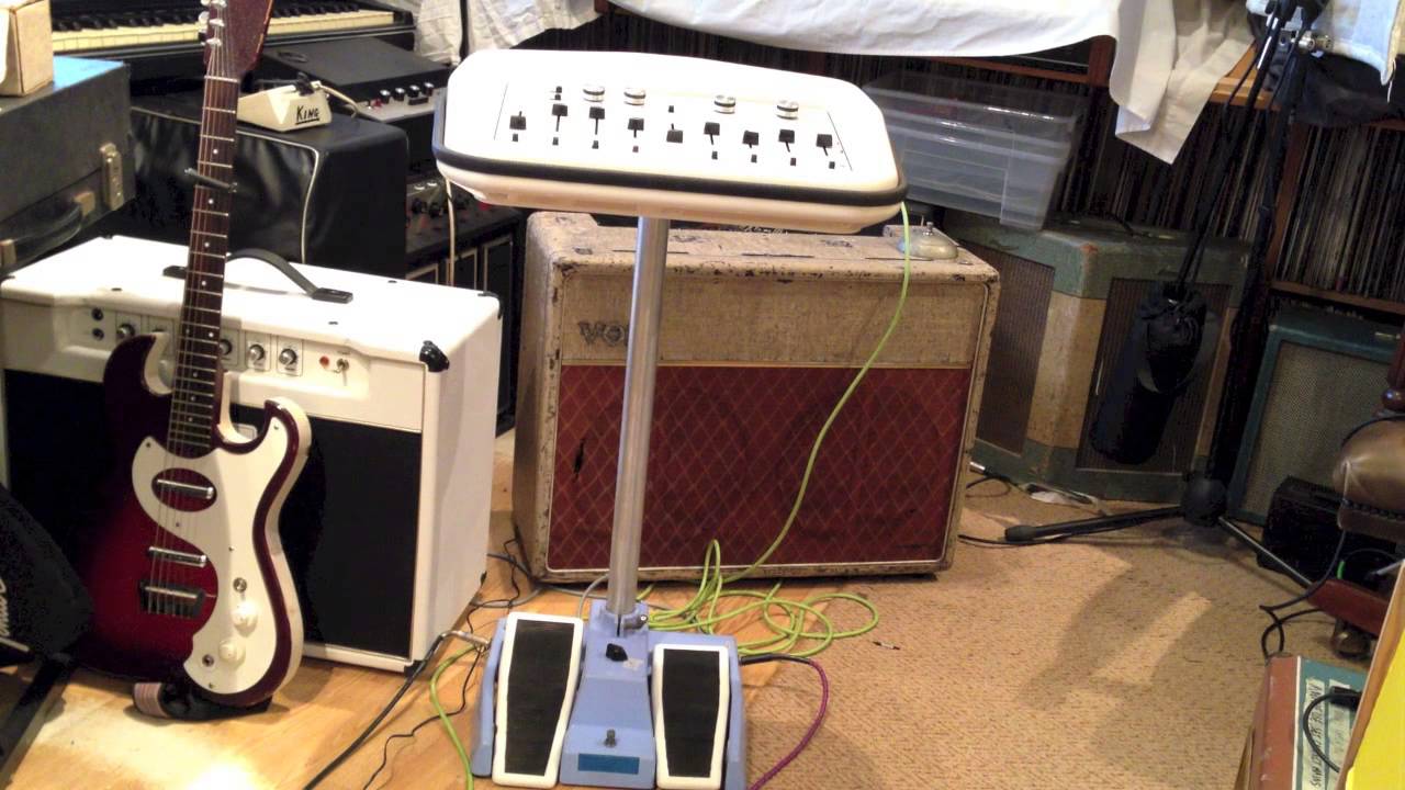 Squawks and Bleeps: EMS Synthi HiFli Prototype & 1963 Vox AC 30 B