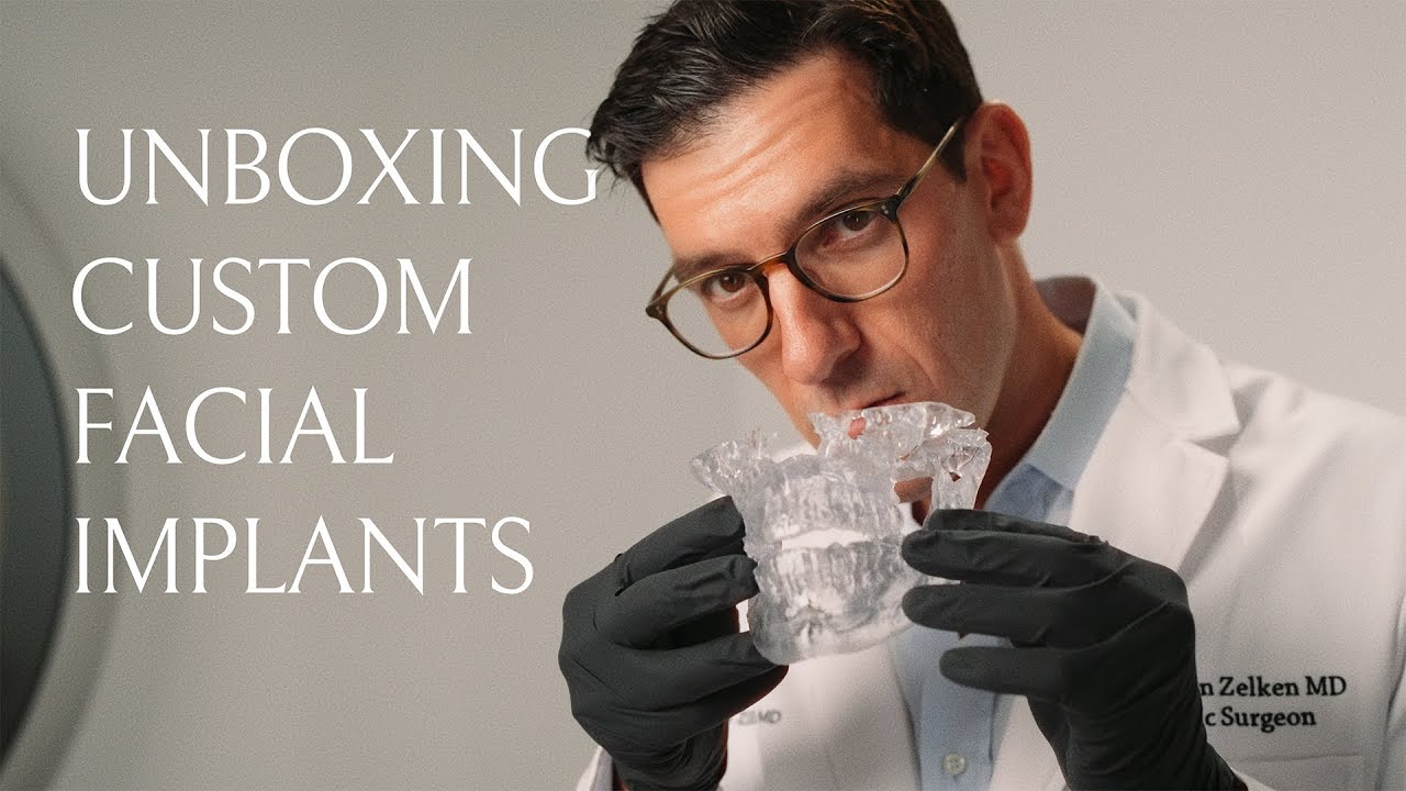 Reshaping the face with custom implants #plasticsurgery #facialplasticsurgery