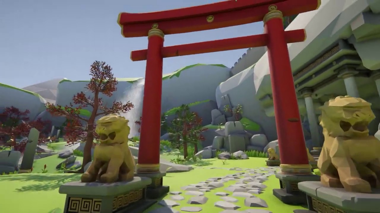 Lowpoly Style Asia Pack Walkthrough (Unity3D)