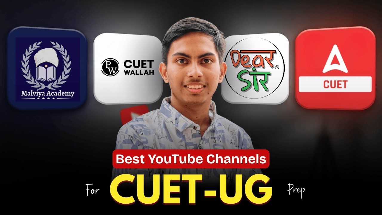Best YouTube Channels for CUET 2026 Preparation ⭐| Toppers Recommended Study Channels | CUET 2026