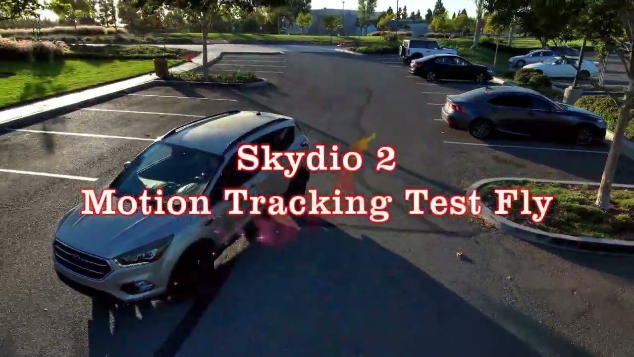 Skydio 2 motion tracking test fly FHD version 1080p