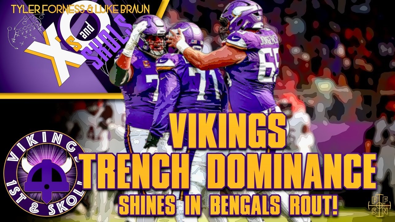 Доминирование Vikings Trench блистает в разгроме Bengals! — Xs & SKOLs