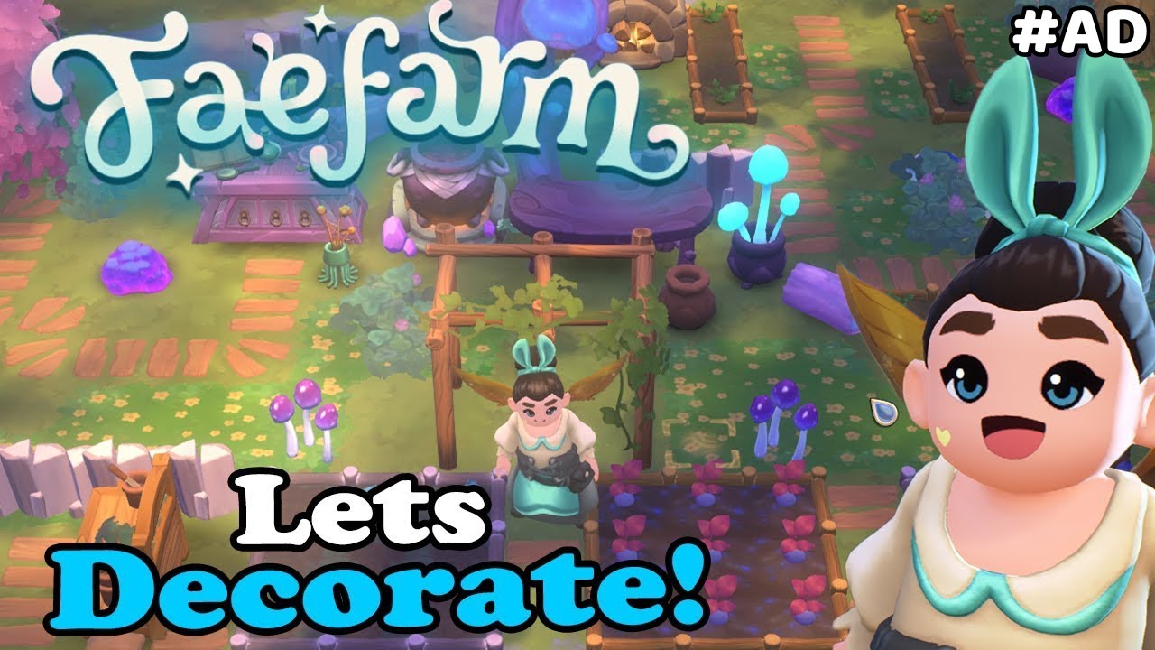 Transforming My Farm into a Witchy/Fae Farm! Let's Decorate