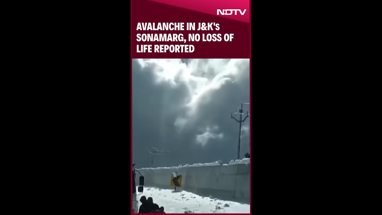 Kashmir Avalanche | Avalanche In J&k's Sonamarg, No Loss Of Life Reported