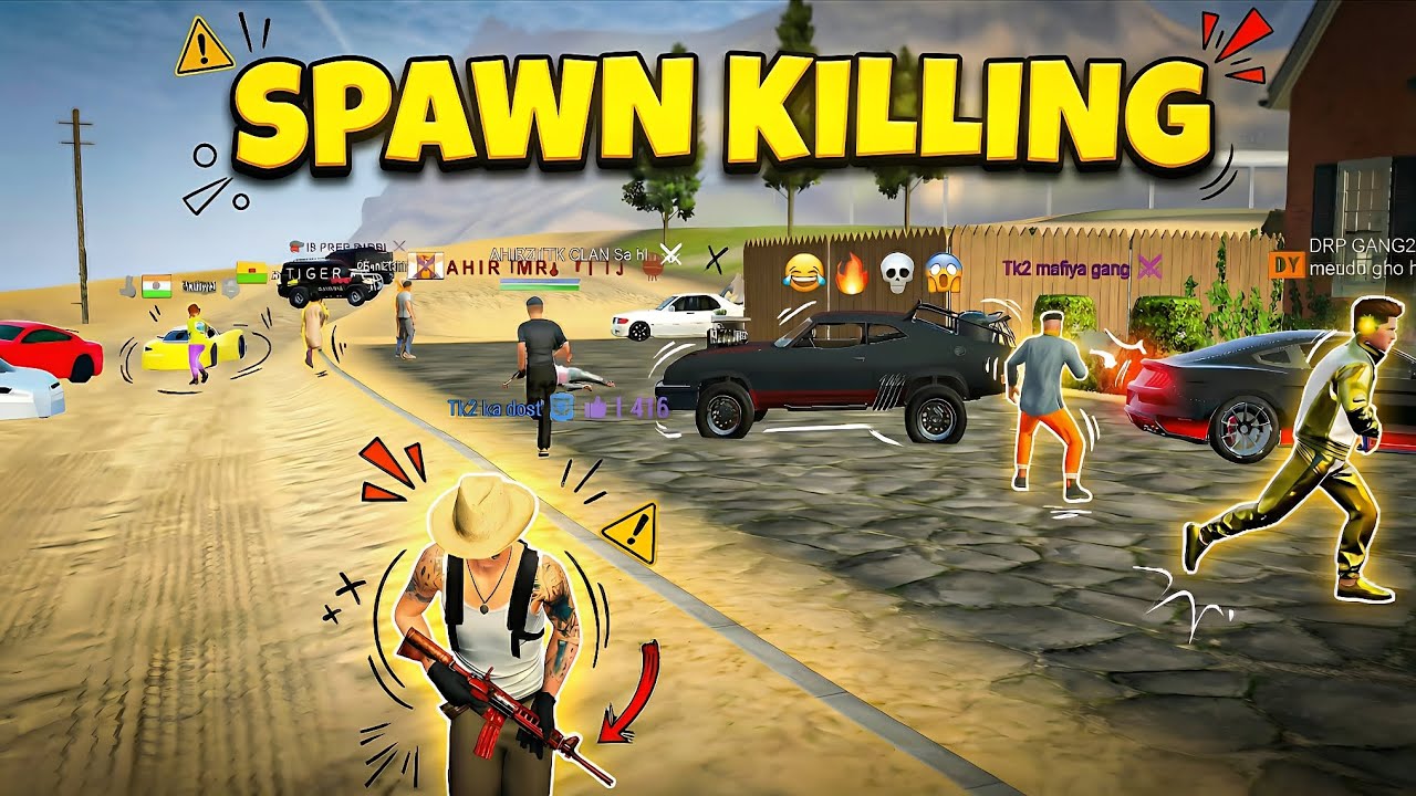 Spawn Killing Olympics 🏆💀 | Instant Death Challenge |Hindi| #madout2 #super808#clanwars 