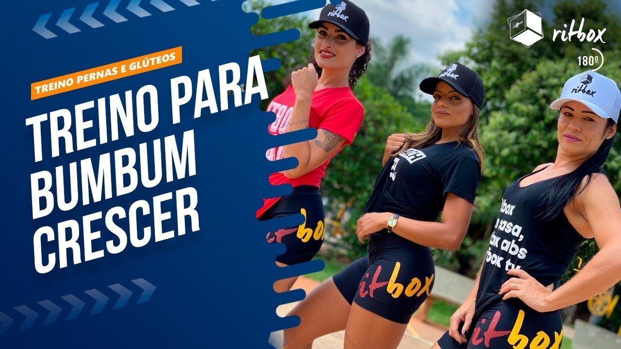Treino para crescer bumbum | TREINO PERNAS E GLÚTEOS #3 | RitBox TV