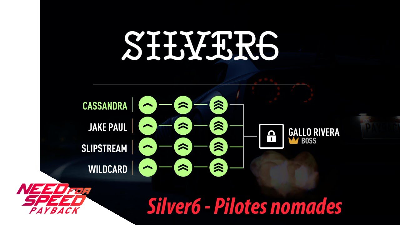 [FR] NFS Payback | Silver6 | Tous les pilotes nomades | Mission annexe