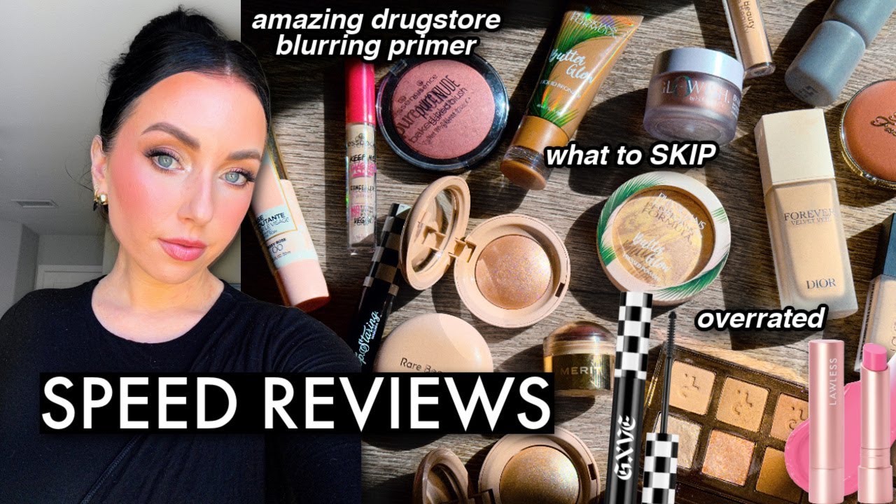 SPEED REVIEWS! what to save your $$$ on & what to try INSTEAD