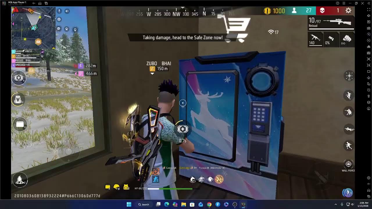 New Grandmaster Top 1 Push V Badge Lobby ❤ FF LIVE ✌ Free Fire LIVE