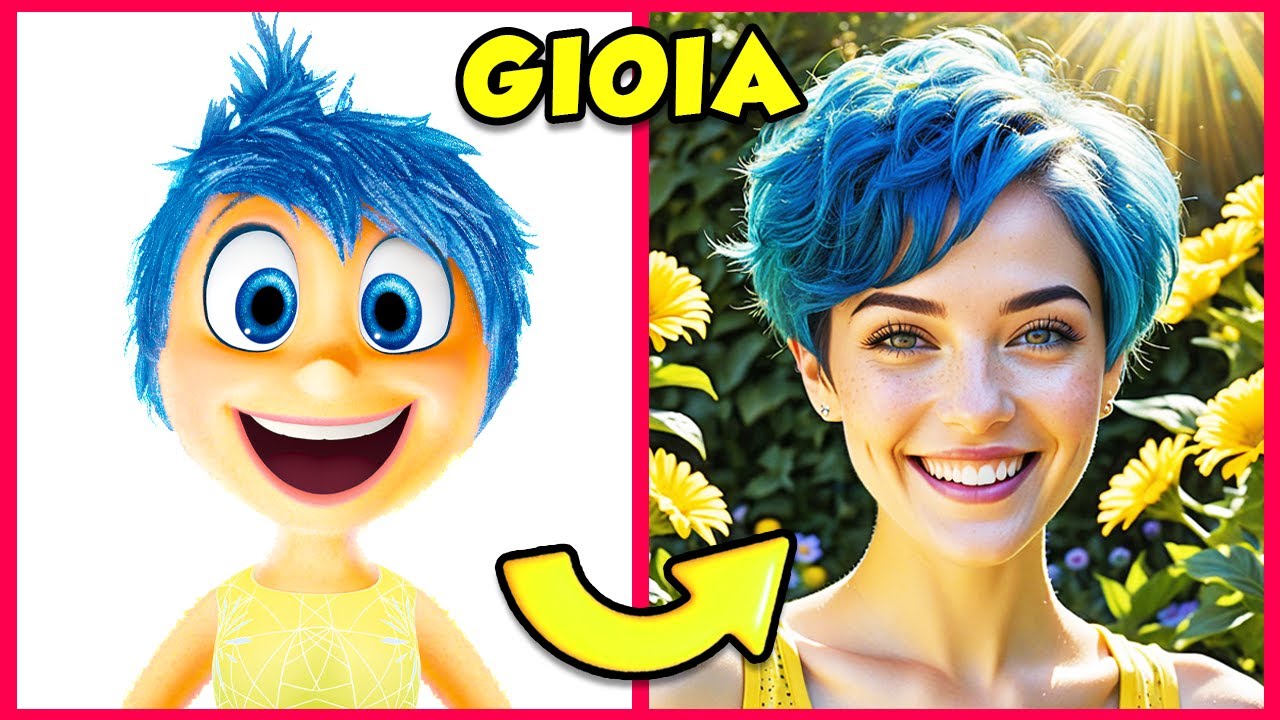 INSIDE OUT 2 nella VITA REALE + Indovina Chi BALLA 🎶❤️Gioia💛Invidia🥺Ansia😱 IN REAL LIFE