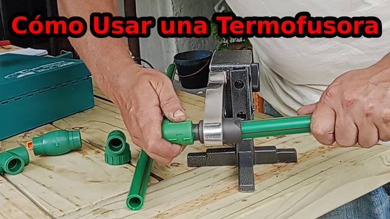 Cómo Usar una Termofusora: Guía Completa para Soldar Tubos de Polipropileno (PPR)
