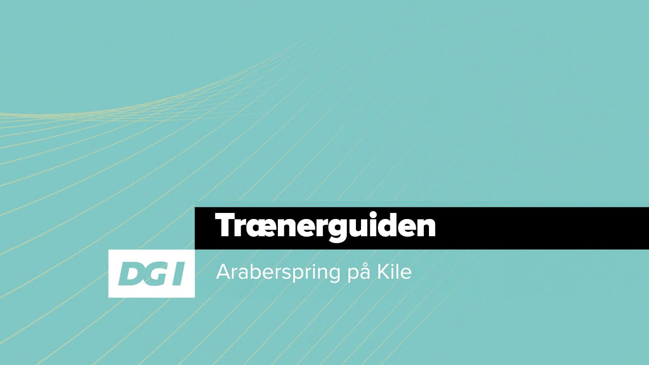 DGI Gymnastik - Araberspring p&aring; kile - Gymnastikm&oslash;llen