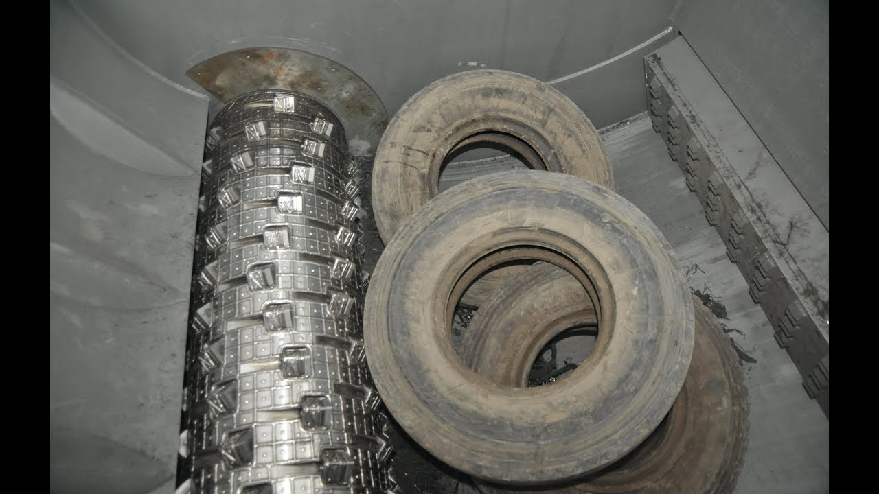 Zerma ZTTS shredder & GSH granulator tyre recycling line