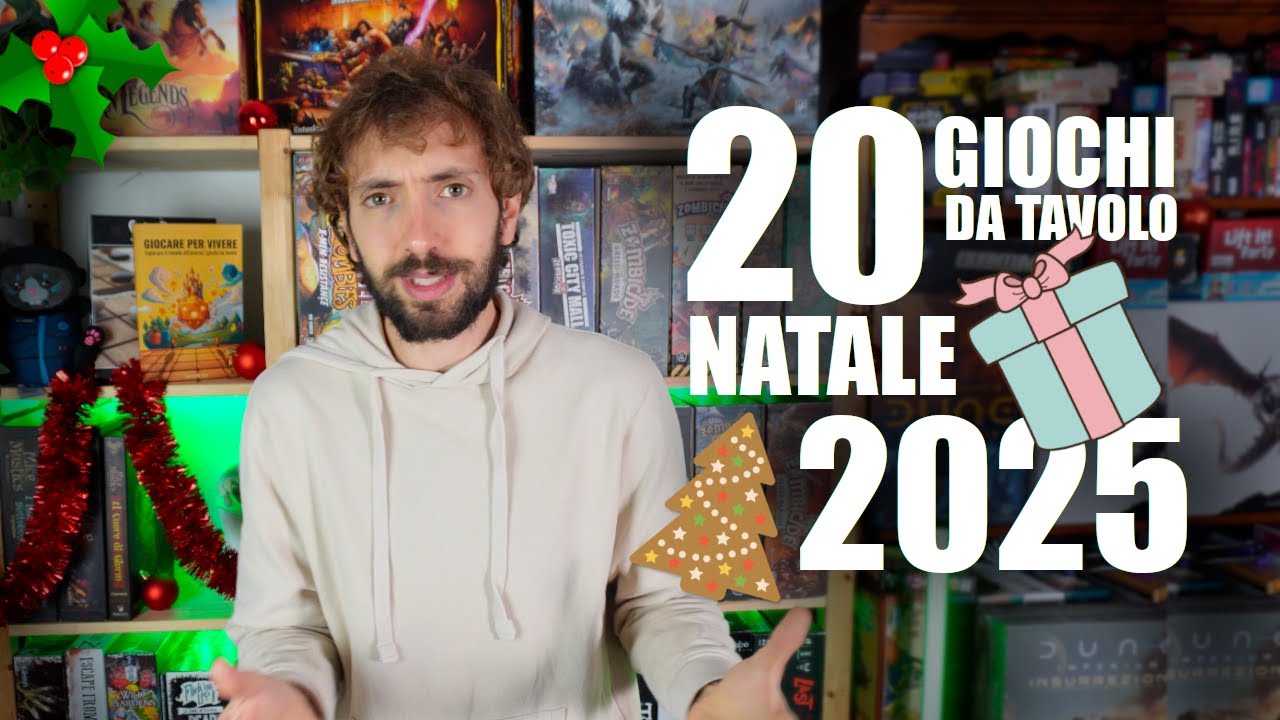 20 GIOCHI da Tavolo da REGALARE a NATALE 2025