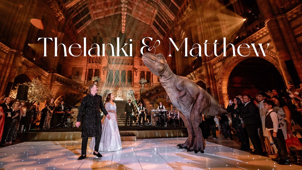 Thelanki & Matthew I Wedding Trailer I natural history museum I 2025