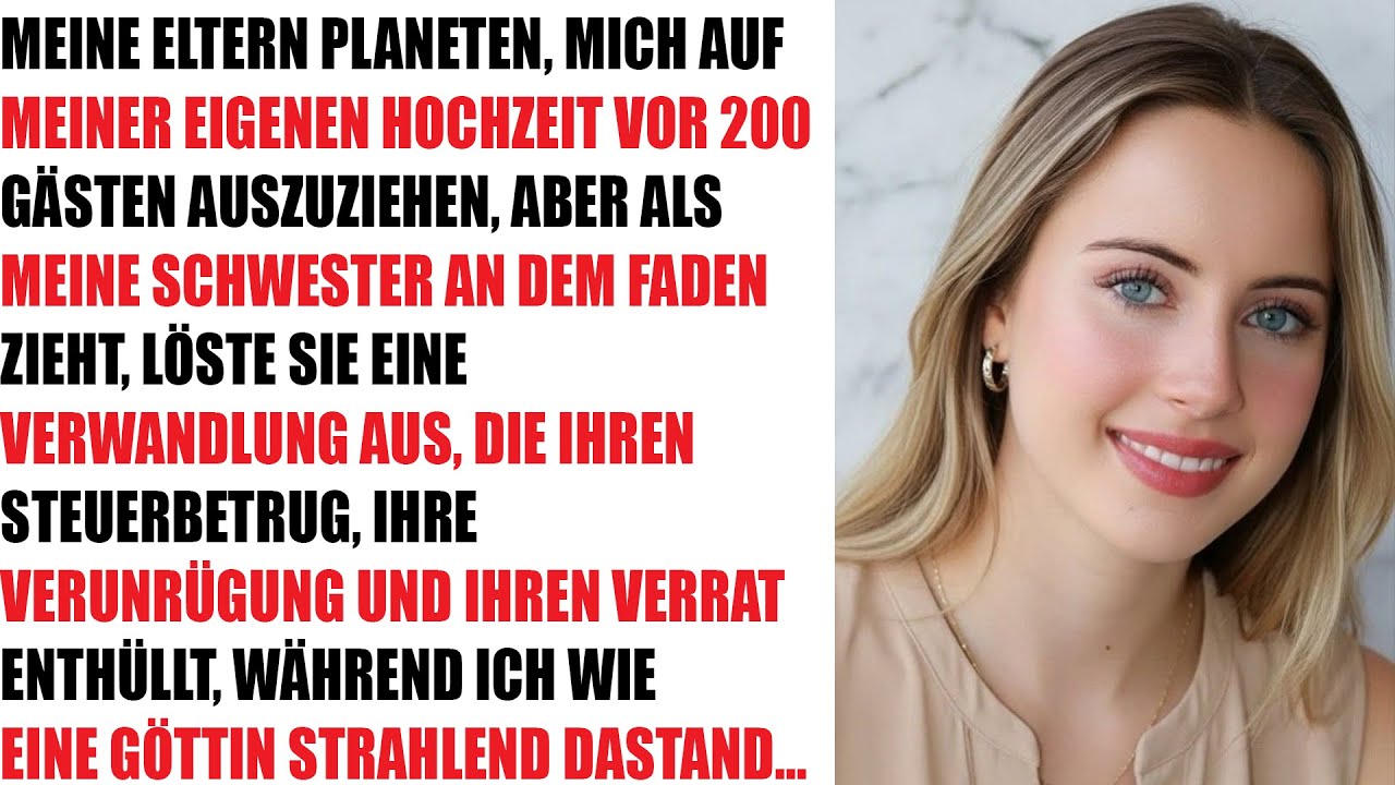Meine Eltern wollten mich auf meiner Hochzeit vor 200 Gästen bloßstellen –
