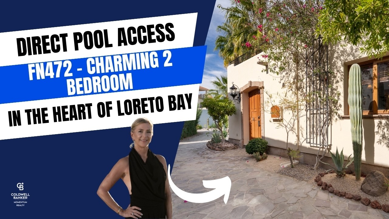 FN472 – Charming 2Bedroom in the Heart of Loreto Bay