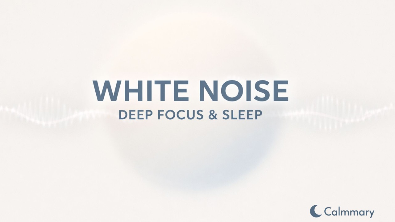 White Noise for Deep Sleep 😴 8 Hours | Insomnia Relief & Relaxing Sleep Sounds | CalmMary