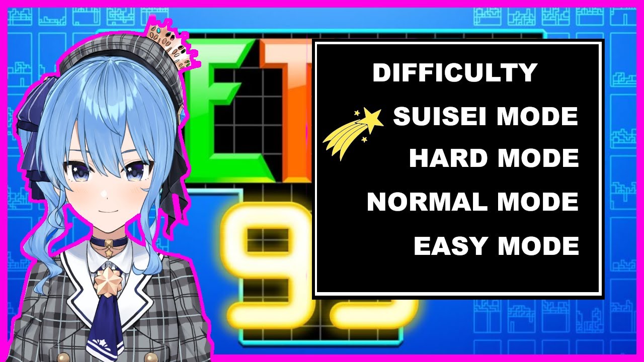 Suisei takes Tetris 99 to the next level [Hololive]