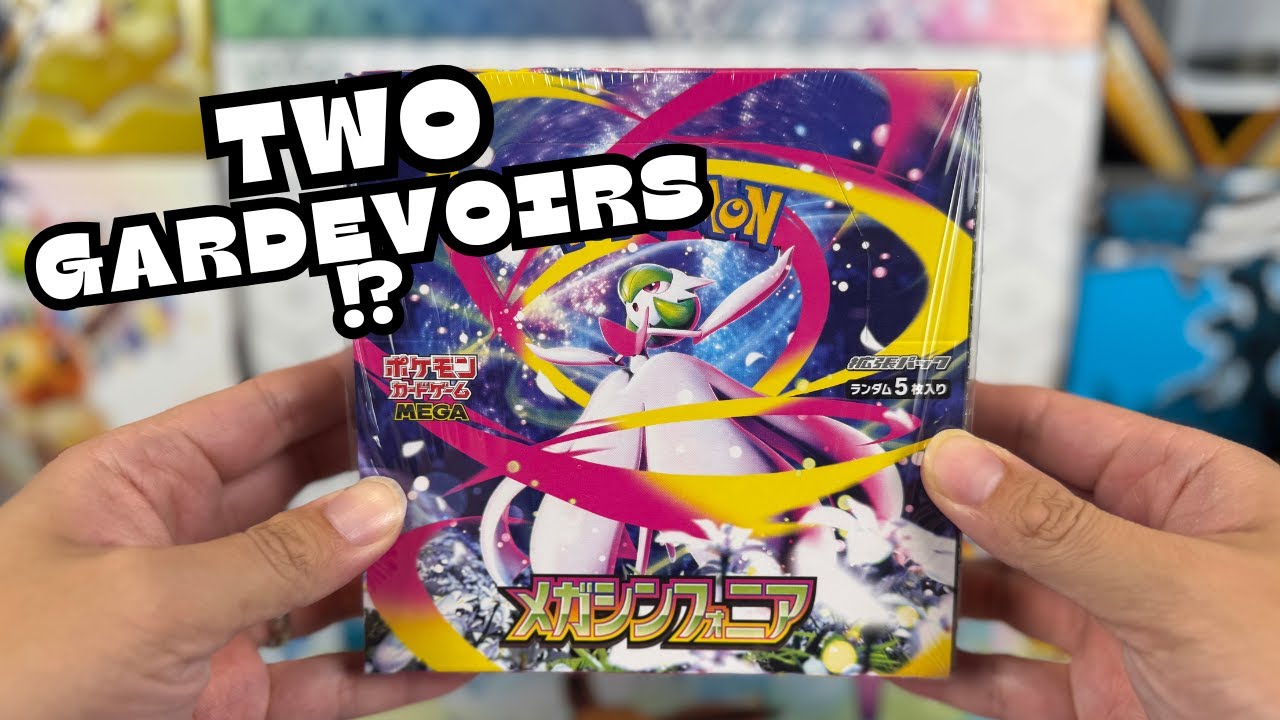 TWO GARDEVOIRS!? Opening Pokemon Mega Symphonia Booster Box
