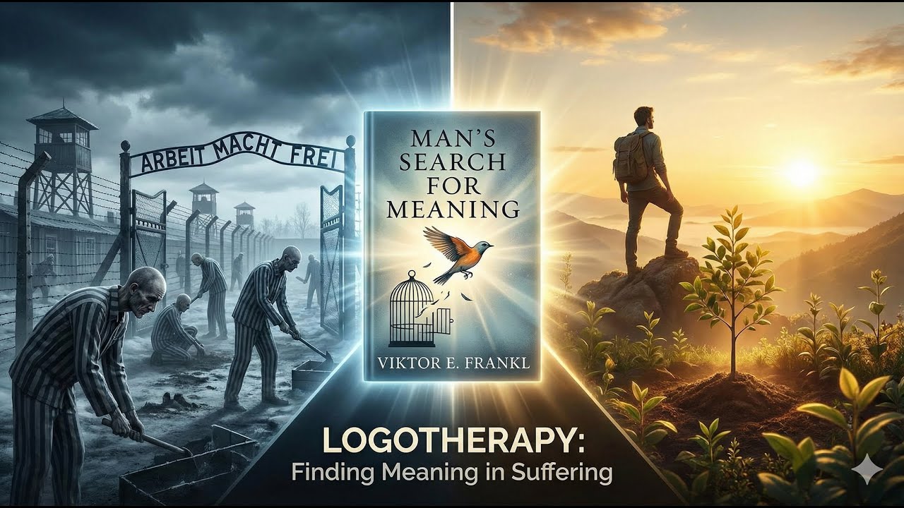 The Only Thing They Can Never Take From You: Viktor Frankl’s Survival Guide 🛑🗝️