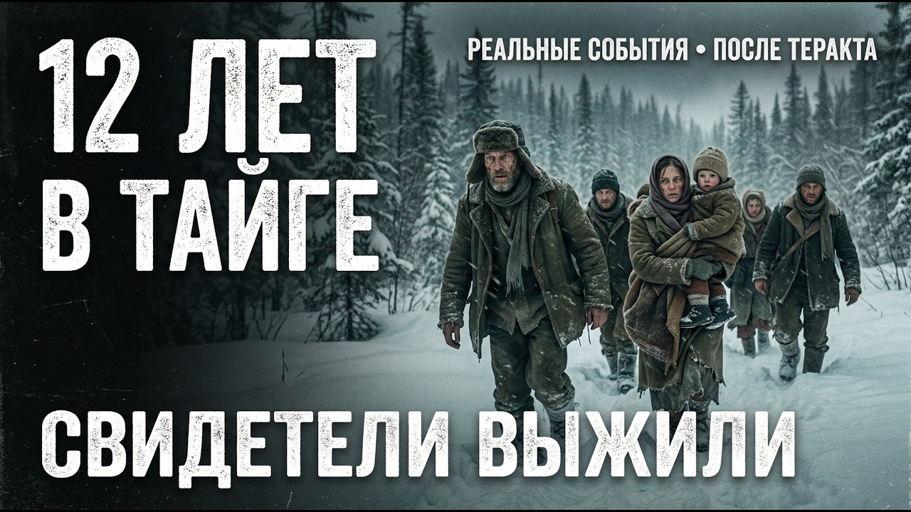 СВИДЕТЕЛИ ТЕРАКТА СБЕЖАЛИ В ТАЙГУ! 12 ЛЕТ В СКРЫТИИ! КАК ВЫЖИЛИ?
