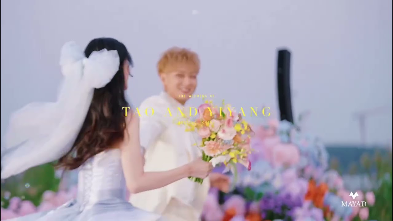 TAO & YIYANG's fairytale wedding 💒💍 
