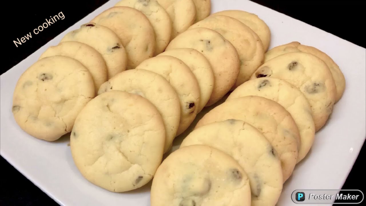 Raisin Cookies Recipe, آموزش شیرینی عید،طرزتهیه شیرینی کشمشی،باذکر تمام نکات طلایی.ارزان،آسان و فوری