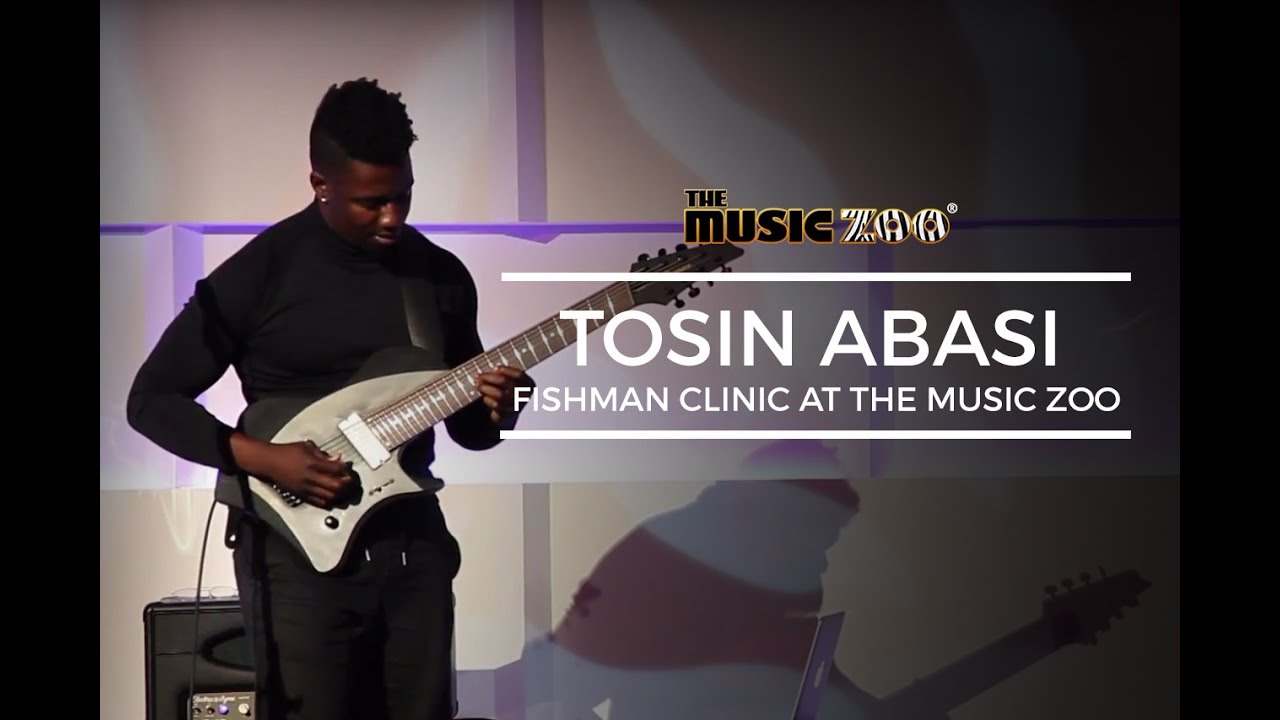 Tosin Abasi Fishman Clinic At The Music Zoo