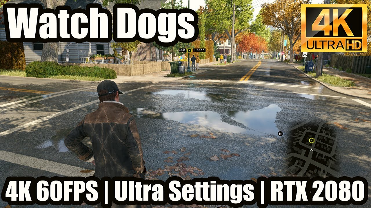 Watch Dogs Pc Gameplay | 4K 60FPS | Ultra Settings | MSI RTX 2080 Gaming X Trio + I5 9400F