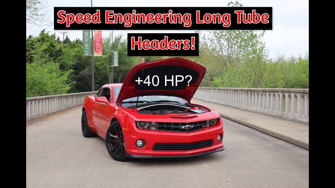 Camaro SS Long tube headers