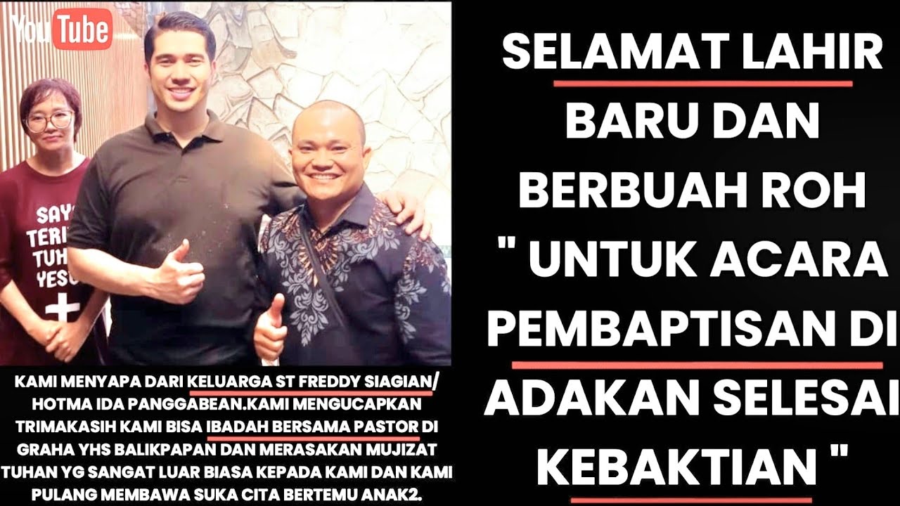 GRAHA YHS BALIKPAPAN TEMPAT DOA PASTOR ANDI SEKARANG UDA ADA KESAKSIAN LAGU PUJIAN BAGI TUHAN YESUS