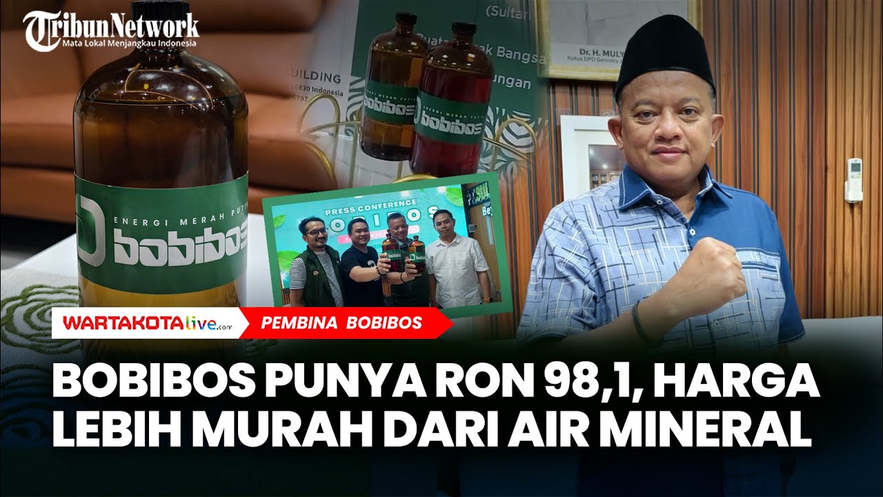 Bobibos Punya RON 98,1, Harga Lebih Murah dari Air Mineral