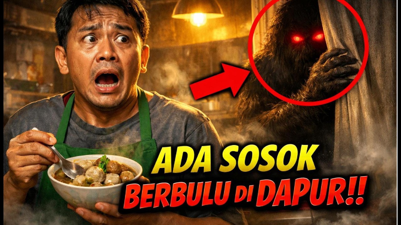 Rahasia Warung Bakso Paling Laris di Desa… Ada Sosok Berbulu di Dapurnya!