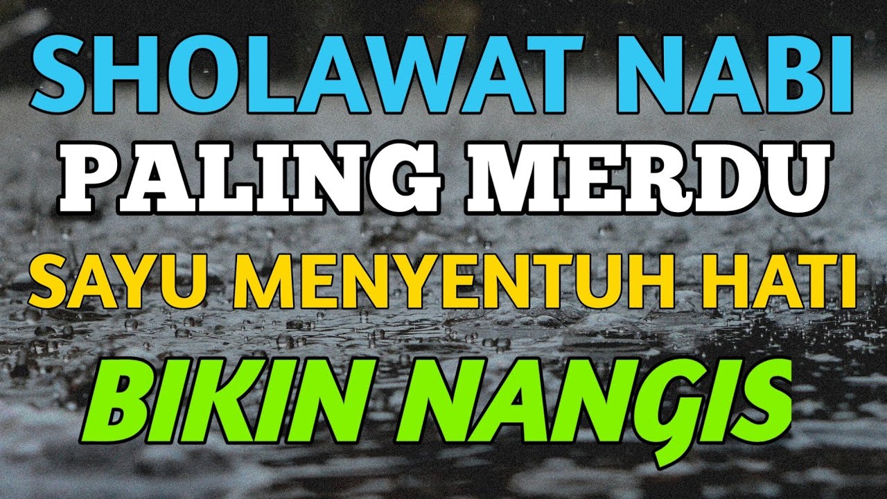 SHOLAWAT JIBRIL PALING MERDU, ENAK DIDENGAR SAMBIL KERJA, PENARIK REZEKI PALING MUSTAJAB