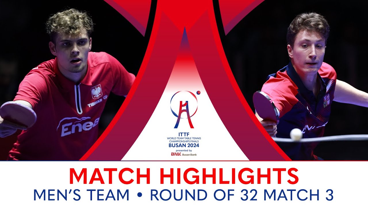 Milosz Redzimski (POL) vs Simon Belik (CZE) | MT R32 - Match 3 | #ITTFWorlds2024
