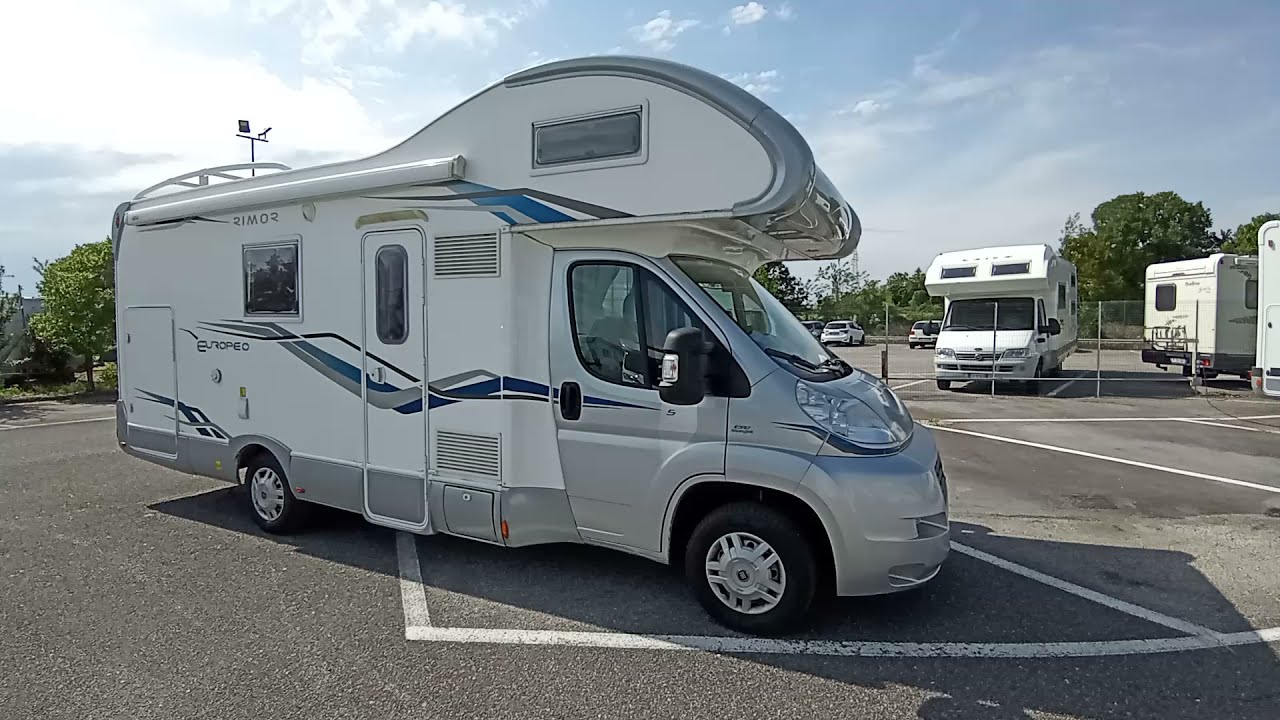 camper garage rimor europeo 5 fiat 2300 cc 130 cv
