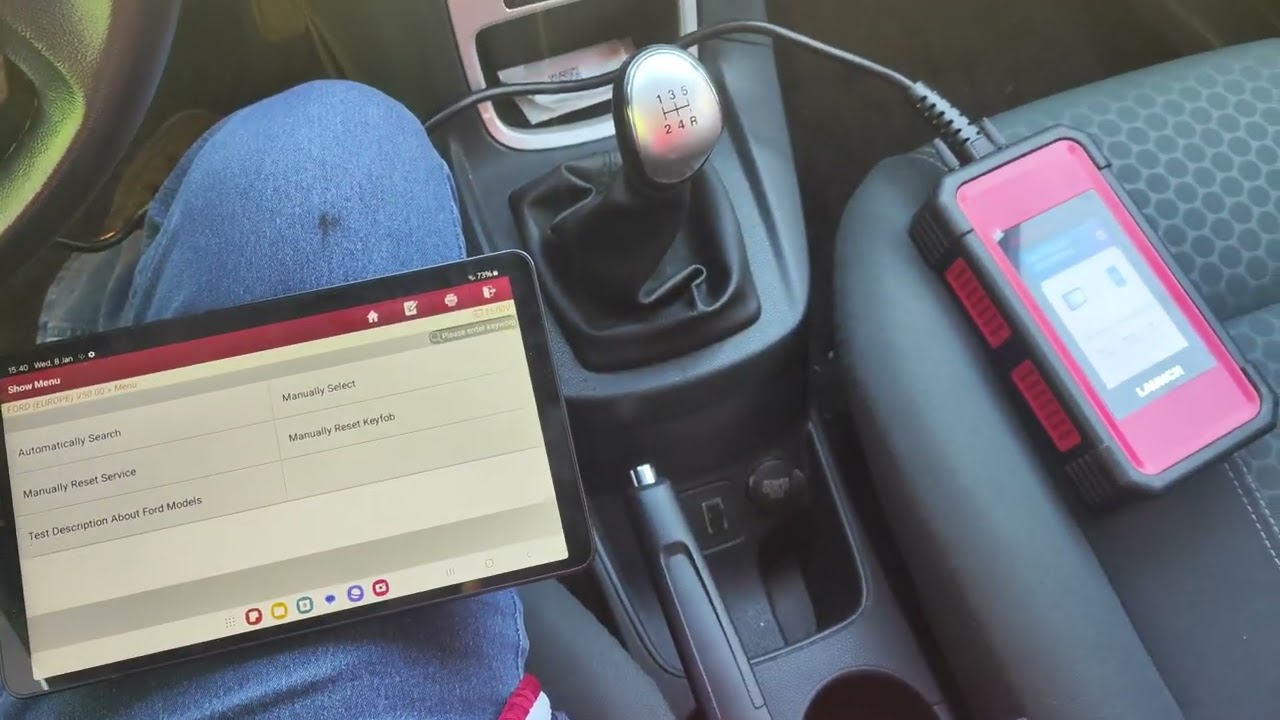 ADS X431 PRO WORKING FLAWLESS WITH LAUNCH X431 SMARTLINK  HIGH SPEED SCANNING FORD FIESTA