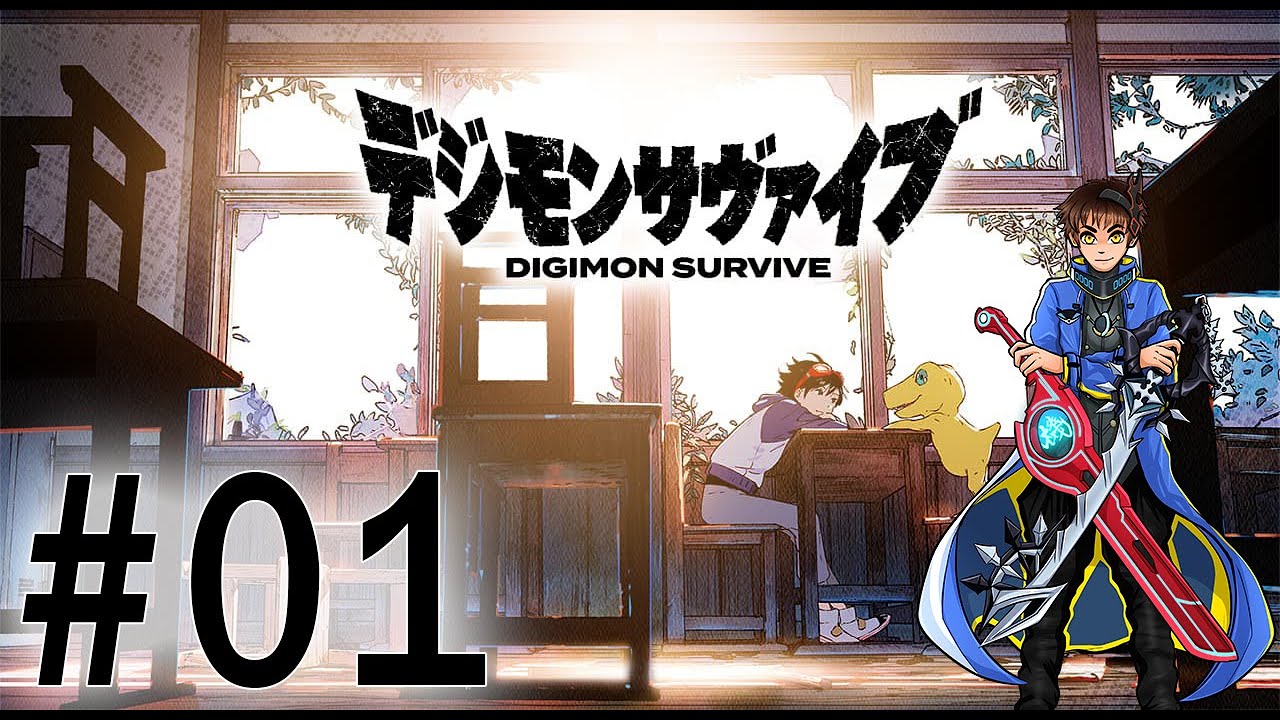 Digimon Survive PS5 Playthrough with Chaos part 1: A Chilling Beginning